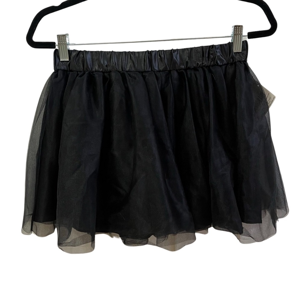 Women’s imagin8 Halloween Black Adult Tutu Costume Tulle Skirt